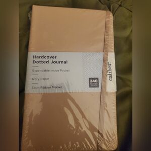 Hardcover dotted journal